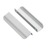 Ravinte 10-PACK 128MM Silver Zinc Alloy Cabinet Finger Pulls 5" Hole Center. Fixed Price $45.56.