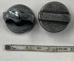 (38) Amerock Forgings Etched Knob Cabinet Pull Handle 1-1/4" Wrought Iron. Fixed Price $59.99.