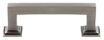 Grandeur GEN-PULL-3 Geneva 3" Center To Solid Brass Luxury Grey. Fixed Price $33.00.