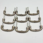 (9) Liberty Hardware PN1350-AP-C Drawer/door Pull Rustique Collection Pewter. Fixed Price $48.95.