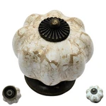 Diy Cor Hub - Pumpkin Cabinets Knobs, Antique Brass Brown And Ceramic Knobs.... Fixed Price $45.45.