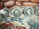 5 Franklin Brass Seaside Cottage Seashells Pewter Drawer Pulls Cabinet Knobs. Fixed Price $19.85.