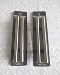 Better Homes And Gardens Set X 2 - 4 Total Satin Nickel Finish Heavy. Fixed Price $13.99.