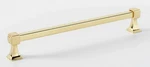 Alno Cube A985-8-PB Polished Brass 8" Center-to-center Handle Cabinet Pull. Fixed Price $22.77.