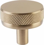 Emtek 86655.CCK.KNK Knurled 1-1/4 Inch Mushroom Cabinet Knob Satin Brass. Fixed Price $18.40.