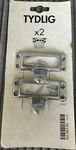 Ikea Tydlig Handle Pull, Bare Metal Vintage Style X 2 166.865.84. Fixed Price $13.50.