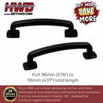 Cabinet Pulls 96MM Matte Black Transitional Curved Arch Bar Kitchen Bath Drawer. Fixed Price $27.00.