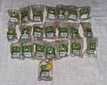 Vintage Amerock BP-725A-HG Ceramic Yellow Pull Knob Hardware Nos Mcm Lot Of 22. Fixed Price $44.99.