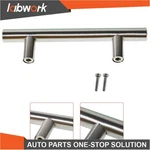 Labwork Stainless Steel Brushed Nickel Bar Kitchen Cabinet Handles Pulls 5"X50. Fixed Price $22.45.