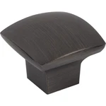 Sonoma 1-3/16" Length Square Knob, Brushed Pewter Hardware For Kitchen & Bath. Fixed Price $6.34.