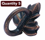 5-PACK Amerock BP4452RBZ Nature's Splendor Maple Leaf Rustic Bronze Knob Pull. Fixed Price $24.56.