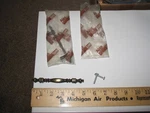 2 Vtg Nos Door Drawer Pulls + Screws Ajax 9586 Rubbed Brushed Brass Bronze Lot. Fixed Price $16.99.