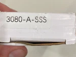 Linnea Stainless Steel 8-3/8 Inch Center Handle Cabinet Pull 3080-A-SSS. Fixed Price $25.99.