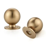 12 Pack Champagne Bronze Cabinet Knobs, Round Dresser Ball Kitchen Cab.... Fixed Price $37.75.