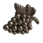 Set Of 12 Atlas Homewares Fruit Collection In. Pewter Cabinet Knobs Grapes. Fixed Price $30.00.