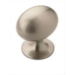 Amerock BP53018G10 Kitchen Cabinet Allison Oval Knob 1-3/8" Satin Nickel. Fixed Price $29.99.