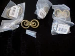 Lot Of 6 Knob Hill 2.5" Drawer Cabinet Pulls Handle Brass W/. Fixed Price $10.99.