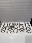 Replacement 34 Piece Brass Tone Kbc Cabinet Drawer Pulls Handles #N16643. Fixed Price $67.96.