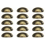 Weichuan 15PCS Antique Bronze Iron Drawer Knobs Pulls Handles - Vintage Kitchen. Fixed Price $11.99.