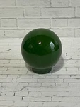Vintage Amerock 1/4" Round Green Porcelain Drawer Cabinet Knob Pulls - Nos. Fixed Price $5.00.