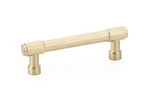 Emtek 86686US4 Jasper Pull, 3-1/2" Center-to-center, Satin Brass. Fixed Price $31.79.
