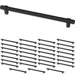 (24-PACK) 8-13/16" Wrapped Bar Flat Black. Fixed Price $169.17.