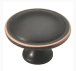 Liberty P67659W-VBC-C 1-1/2 Bronze Copper Highlights Round Contempo Knob 3 Pack. Fixed Price $13.40.