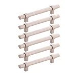 6-PACK 3-3/4" Bar Cabinet Pulls Drawer Handles Satin Nickel By Belwith Keeler. Fixed Price $44.99.