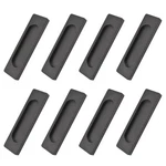 Morobor Self-stick Rectangular Sliding Door Pulls 12PCS Aluminum Alloy Flush Han. Fixed Price $50.73.