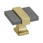Amerock BP36680BCRBGL Overton 1-5/16 Square Cabinet Knob/drawer Pull. Fixed Price $18.00.