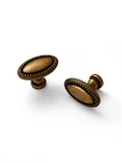 Jiasenbao 5 Pack Antique Brass Cabinet Knobs Vintage Knob,. Fixed Price $34.36.