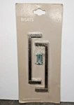 Ikea Bisats 5 1/6" Drawer Pull Handles 200.614.98. Fixed Price $7.95.