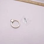 Hickory Hardware Camarilla Collection Ring Pull Satin Nickel 2 P3190-SN. Fixed Price $5.14.
